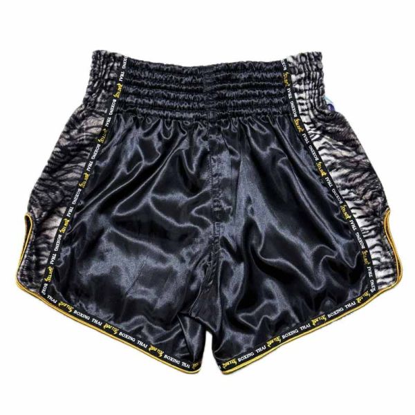 THAI BATTLE 銀灰虎紋 L 泰拳褲 THAI,泰拳褲,運動褲,拳擊,踢拳,泰拳,