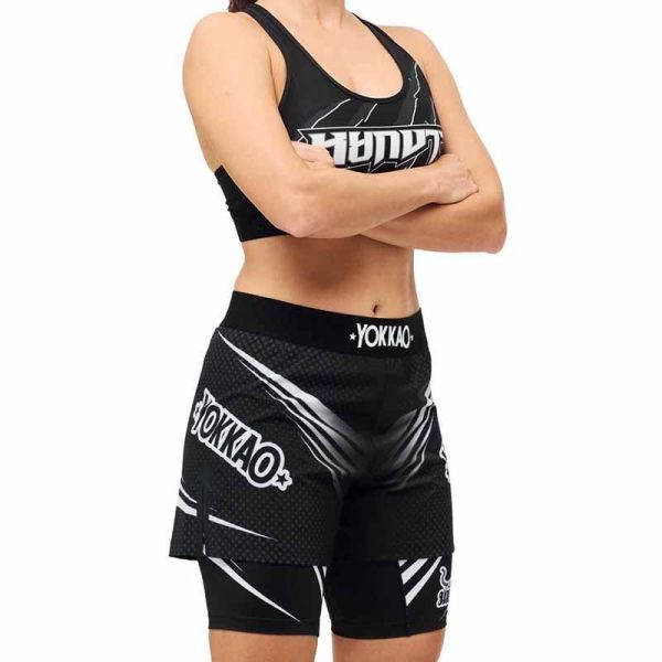 YOKKAO 雙重對決 M / L 雙層 快乾 NOGI 格鬥褲 YOKKAO,fight,格鬥褲,搏擊短褲,MMA,綜合格鬥