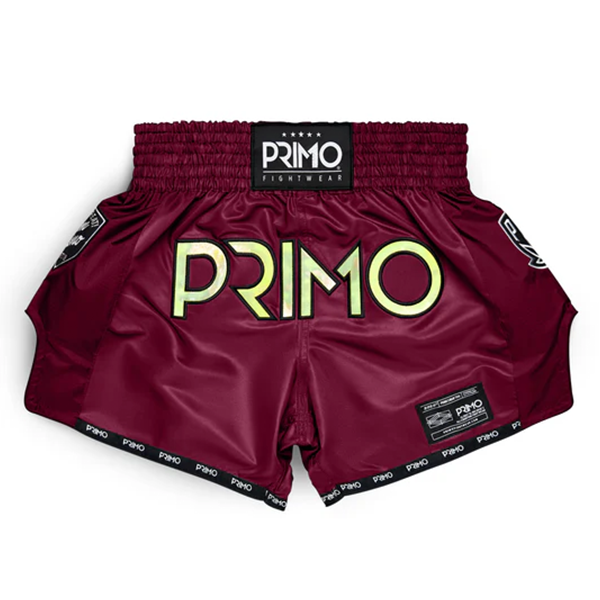 PRIMO 3D立體 酒紅 S / M / L / XL 泰拳褲 運動短褲 運動短褲,泰拳褲,泰拳,PRIMO,紅色,拳擊