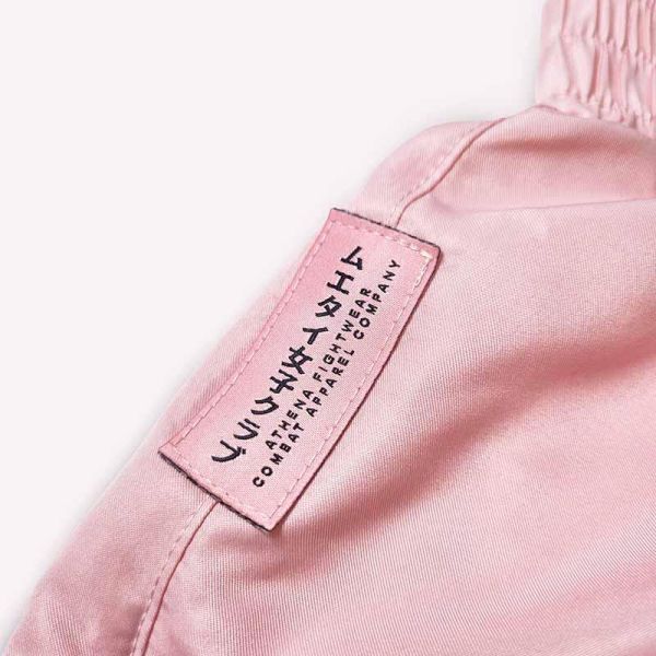 ATHENA 浪潮 Ryoko 粉黑款 S / M / L 泰拳褲 格鬥褲 運動短褲 運動短褲,泰拳褲,泰拳,ATHENA,黑色,拳擊