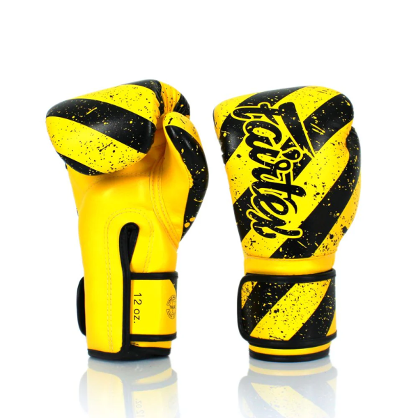 Fairtex 全境封鎖 12oz BGV14 拳擊手套 格鬥裝備,拳套,泰拳,FAIRTEX,黃色,拳擊,踢拳