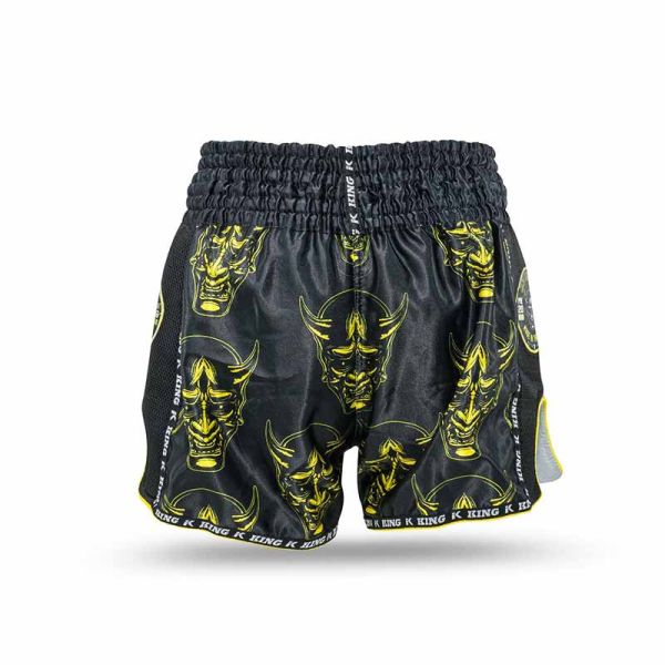 King Pro 惡靈 黃  M / L / XL 泰拳褲 泰拳褲,運動短褲,泰拳,踢拳,拳擊,MMA