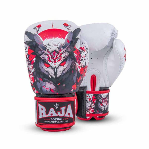 RAJA 泰國 Fancy 10oz 12oz 14oz 16oz 緋紅夜鷹 真皮 拳擊手套 拳套,RAJA,拳擊,踢拳,泰拳,拳擊