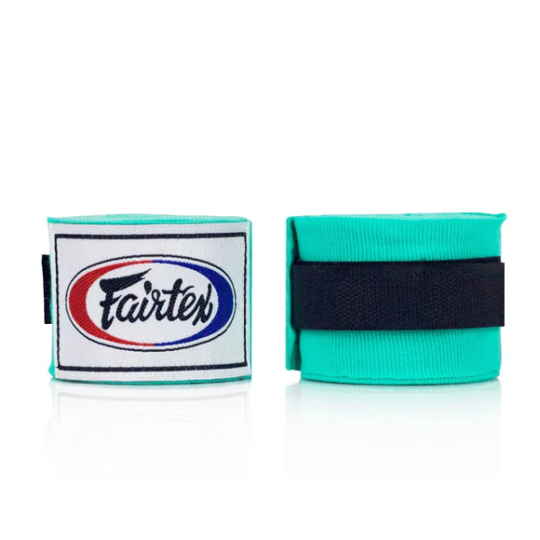 FAIRTEX 手綁帶 湖水綠 4.5 米 彈性棉質 手綁帶 格鬥裝備,MMA,泰拳,FAIRTEX,綠色,手綁帶,纏手,mint,薄荷綠,湖水綠