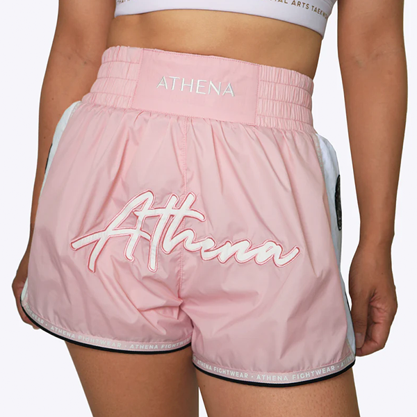 ATHENA 粉色 ALKE 櫻花粉 快乾型 泰拳褲 運動短褲,快乾,泰拳褲,泰拳,ATHENA,粉色,拳擊