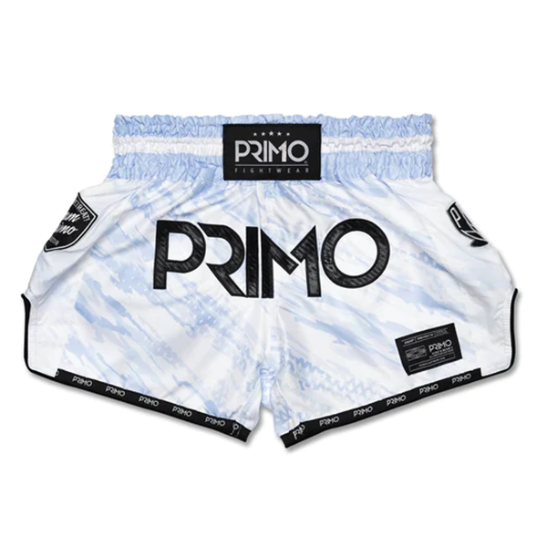 PRIMO 北極幽影 M / L / XL 泰拳褲 運動短褲 運動短褲,泰拳褲,泰拳,PRIMO,藍色,拳擊