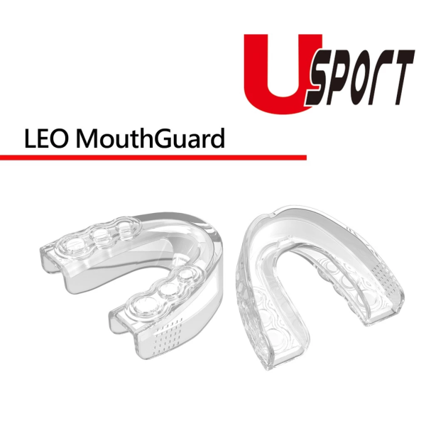 U sport LEO 透明 運動牙套 雙層護齒 附齒盒 牙套,護齒,運動防撞,拳擊,踢拳,泰拳,MMA,綜合格鬥,散打,自由搏擊