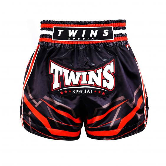 TWINS 紅色疾影 L 泰拳褲 泰拳褲,運動短褲,泰拳,踢拳,拳擊,MMA