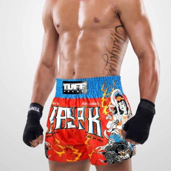 TUFF 文殊觀音 雄獅 S / M / L / XL 泰拳褲 踢拳 運動短褲 泰拳褲,運動短褲,泰拳,踢拳,拳擊,MMA,觀音,獅子