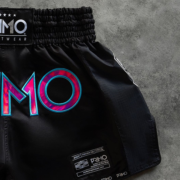 PRIMO 3D立體 迷霧黑 S / M / L / 2XL 泰拳褲 運動短褲 運動短褲,泰拳褲,泰拳,PRIMO,黑色,拳擊