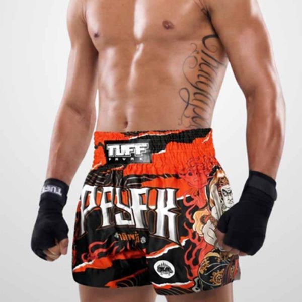TUFF 不動明王 M / L / XL / 2XL 泰拳褲 踢拳 運動短褲 泰拳褲,運動短褲,泰拳,踢拳,拳擊,MMA,不動明王,