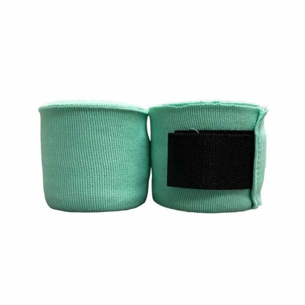 台灣製造 無 LOGO 湖水綠 手綁帶 4.5 米 彈性棉質 綁手 格鬥裝備,MMA,泰拳,TAIWAN,台灣,手綁帶,纏手,mint,green,薄荷綠,湖水綠