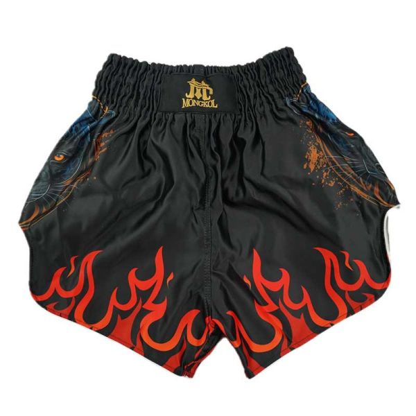 MONGKOL 暗影烈火 黑豹 S / M / L / 2XL 泰拳褲 泰拳褲,MONGKOL,拳擊,踢拳,泰拳,muaythai,thaishort