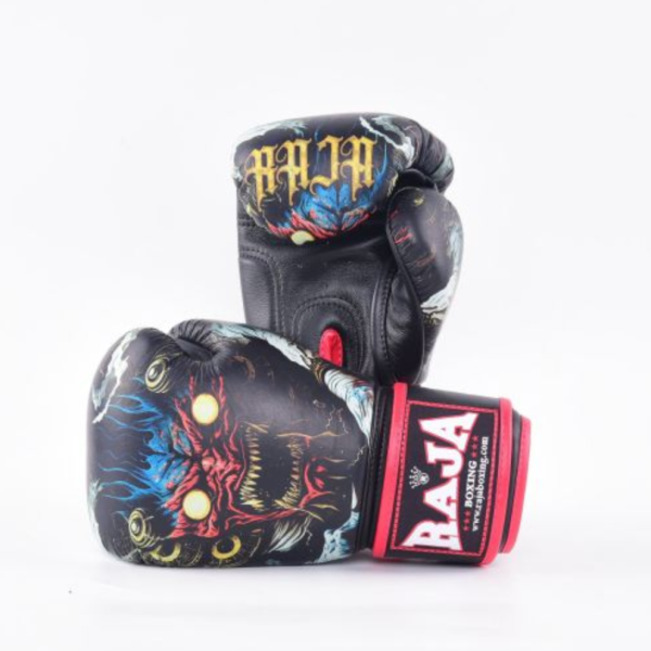RAJA 泰國 Fancy 12oz 14oz 16oz 悟空 真皮 拳擊手套 拳套,RAJA,拳擊,踢拳,泰拳,拳擊