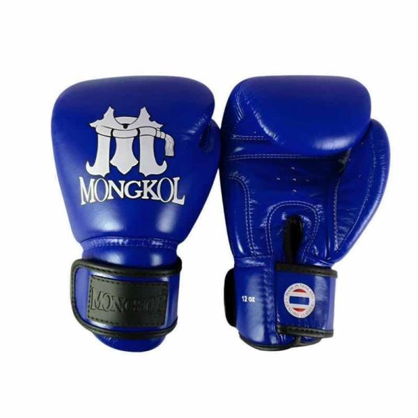 MONGKOL 蒙坤 12oz 藍色 真皮 拳擊手套 拳套,MONGKOL,拳擊,踢拳,泰拳,拳擊