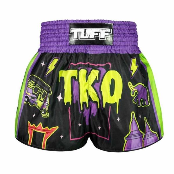 TUFF TKO之夜 M / L 泰拳褲 踢拳 運動短褲 泰拳褲,運動短褲,泰拳,踢拳,拳擊,MMA,曼谷,TKO,嘟嘟車