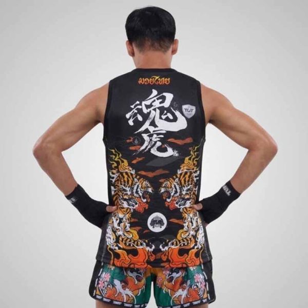 TUFF 虎魂 M / L / XL 運動背心 運動服,運動背心,背心,泰國,運動上衣,兇猛,老虎