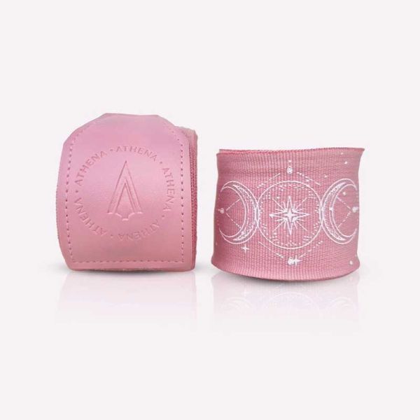 ATHENA 手綁帶 4.5米 粉色蘇打 美少女戰士聯名款 附洗滌袋 手綁帶,棉質,彈性,泰拳,ATHENA,美少女戰士,粉紅,櫻花粉,拳擊