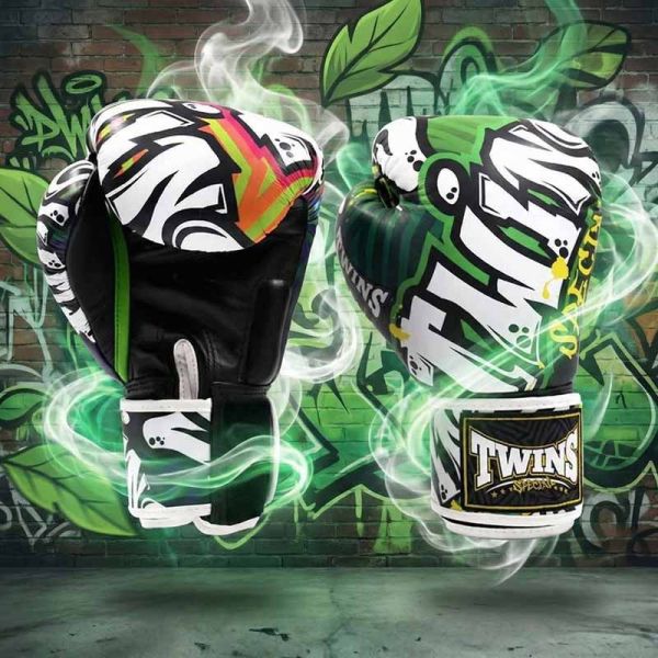 TWINS 泰國 街頭塗鴉 10oz 16oz真皮 拳擊手套 格鬥裝備,拳套,泰拳,TWINS,色,拳擊,踢拳