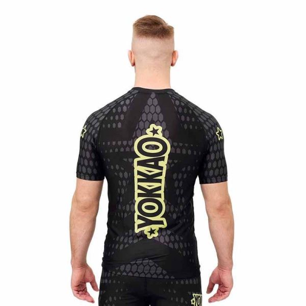 YOKKAO 未來之星 短袖 M / L 快乾 NOGI 防磨衣 YOKKAO,防磨衣,水母衣,MMA,綜合格鬥,防曬衣,BJJ,巴西柔術