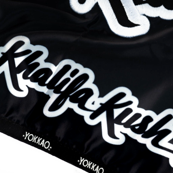 YOKKAO Khalifa Kush M / L / XL 黑色 泰拳褲 踢拳 運動短褲 泰拳褲,運動短褲,泰拳,踢拳,拳擊,MMA,曼谷,大麻,Khalifa