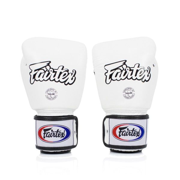 Fairtex 經典款 10oz 白色 真皮 拳擊手套 格鬥裝備,拳套,泰拳,FAIRTEX,白色,拳擊,踢拳