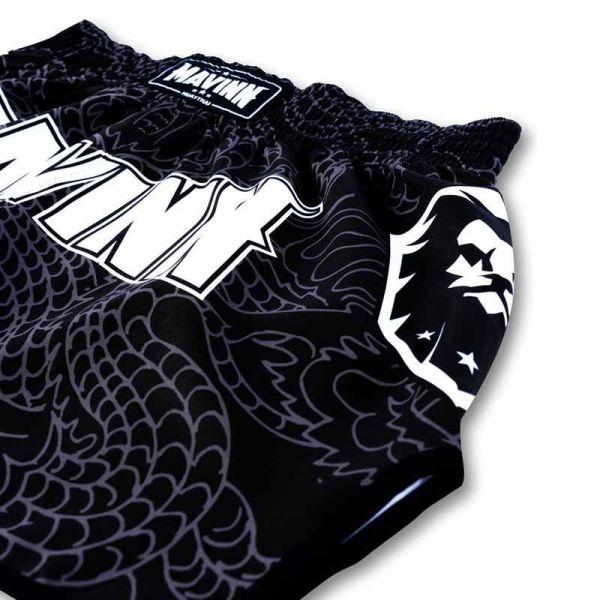 MAVINN 深度黑色 Ｍ / L / XL / 2XL 運動短褲 泰拳褲 休閒短褲,泰拳,MAVINN,黑色,快乾褲,休閒服飾,運動短褲,black