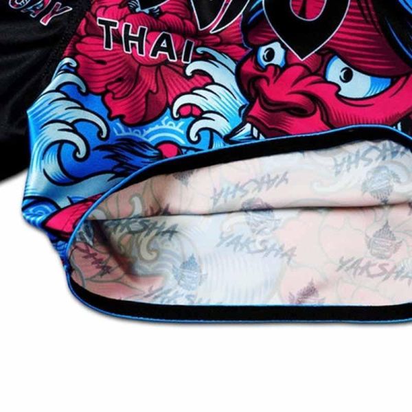 Muay Thai 夜叉 S / M / L / XL / 2XL泰拳褲 夜叉,泰拳褲,運動褲,拳擊,踢拳,泰拳,黑色