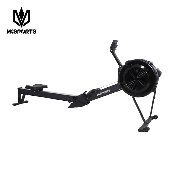MK SPORTS 風阻健身划船機 黑色 體能訓練 重訓,重量訓練,重訓器材,黑色,自由重量,划船機,體能訓練,減脂,減肥