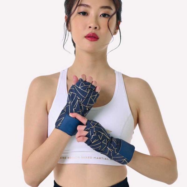 ATHENA 手綁帶 3米 4.5米 隕石藍 附洗滌袋 手綁帶,棉質,彈性,泰拳,ATHENA,藍色,拳擊