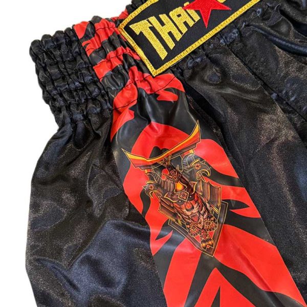 THAISMAI 猛虎武士 M / L / XL 黑色 泰拳褲 泰拳褲,泰國,拳擊,黑色,MMA,踢拳