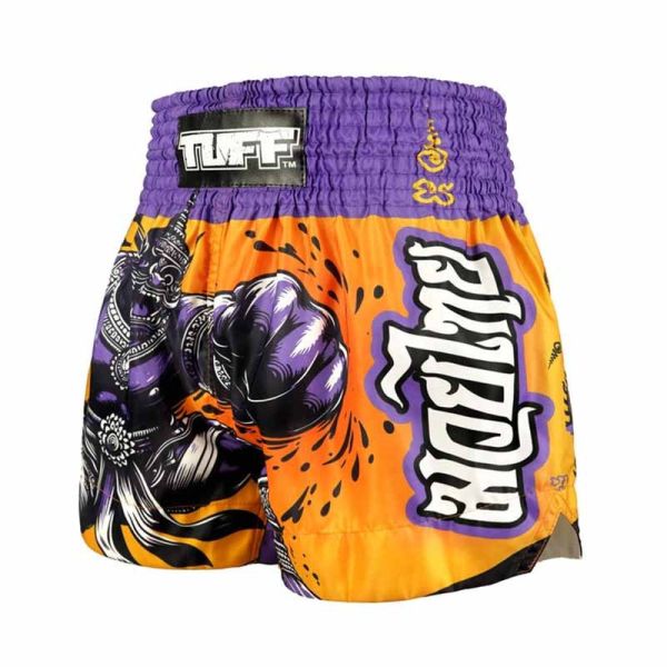 TUFF 紫晶之王 M / L 泰拳褲 踢拳 運動短褲 泰拳褲,運動短褲,泰拳,踢拳,拳擊,MMA,紫色,泰坦,