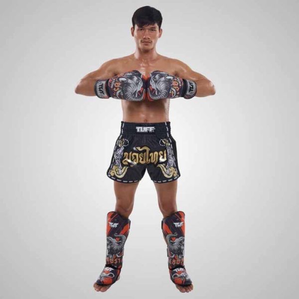 TUFF 戰象 M / L 極細纖 護腳脛 護腳脛,護脛,護腿,泰拳,踢拳,MMA