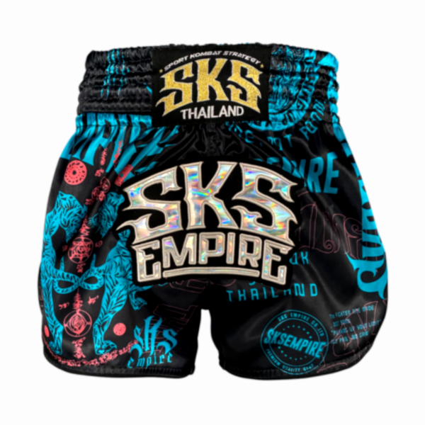SKS 虎紋炸彈 黑色 M / L / XL 泰拳褲 運動短褲 SKS,泰拳褲,運動褲,拳擊,踢拳,泰拳,