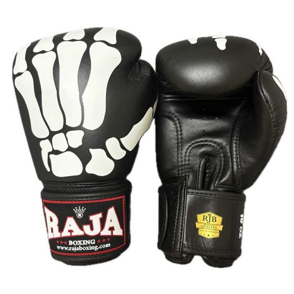 RAJA 泰國 Fancy 10oz 12oz 14oz 16oz 幽魂 真皮 拳擊手套 拳套,RAJA,拳擊,踢拳,泰拳,拳擊,黑色