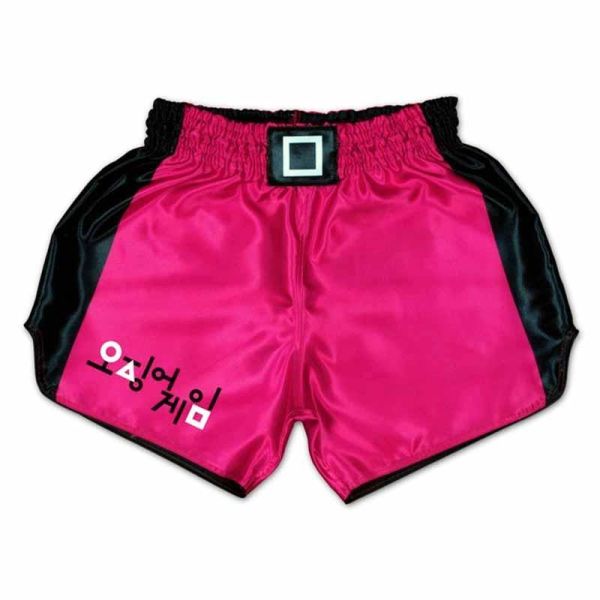 Muay Thai 粉紅 魷魚 XS / S / M / L 泰拳褲 MUAY,泰拳褲,運動褲,拳擊,踢拳,泰拳,魷魚遊戲,粉色