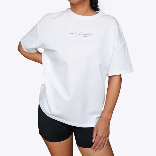 ATHENA 休閒上衣 S / M 白色 長版 T 卹 拳擊女孩俱樂部 上衣,休閒上衣,泰拳,ATHENA,黑色,長版上衣,休閒服飾,oversized