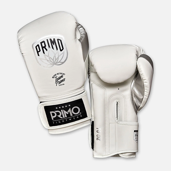 PRIMO 經典 2.0 白銀 12oz 14oz 16oz 拳擊手套 格鬥裝備,拳套,泰拳,PRIMO,白色,拳擊