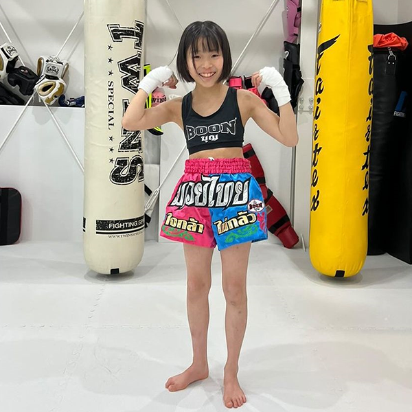 Boon 粉藍撞色 S / M 泰拳褲 泰拳褲,運動短褲,泰拳,踢拳,拳擊,MMA