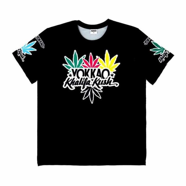 YOKKAO Khalifa Kush M / L / XL 黑色 休閒上衣 休閒上衣,運動上衣,黑色,black,大麻