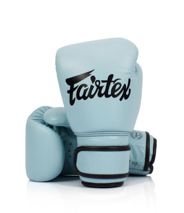 Fairtex 素色 14oz 真皮 湖水藍 拳擊手套 格鬥裝備,拳套,泰拳,FAIRTEX,藍色,拳擊,踢拳