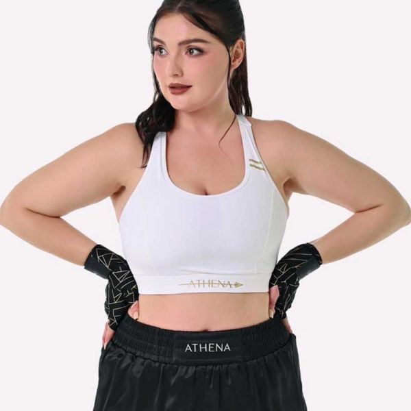 ATHENA 運動內衣 S / L 雅典娜 白色 運動內衣,bra,泰拳,ATHENA,白色,重訓,有氧