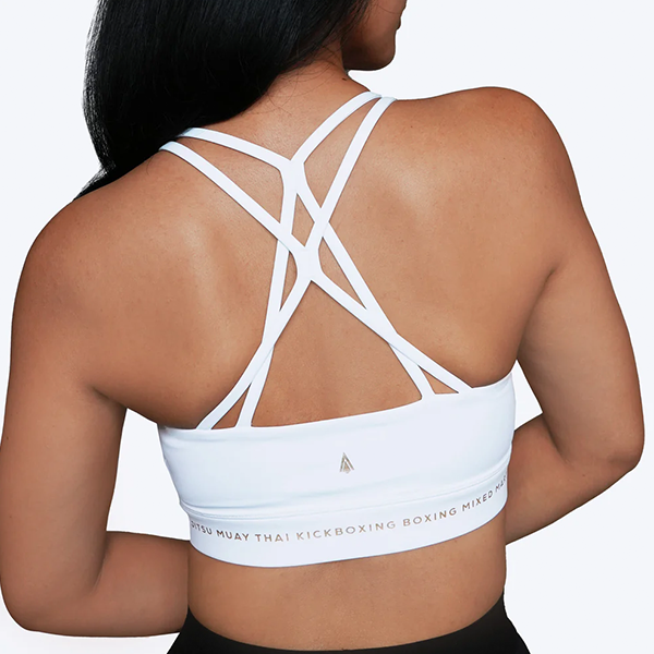 ATHENA 運動內衣 S 莎莉亞 2.0 白色 運動內衣,bra,泰拳,ATHENA,白色,重訓,有氧