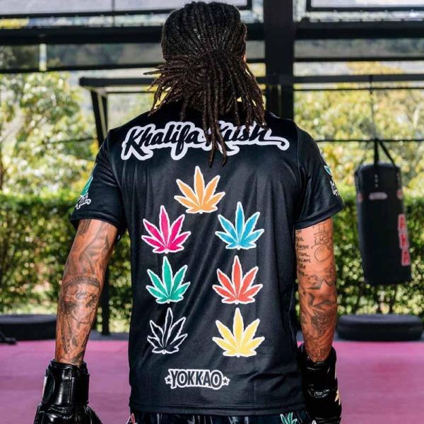 YOKKAO Khalifa Kush M / L / XL 黑色 休閒上衣 休閒上衣,運動上衣,黑色,black,大麻