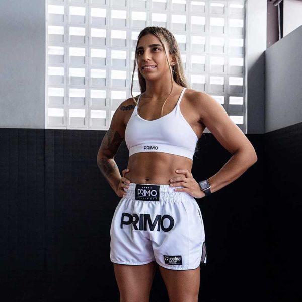 PRIMO 曼巴系列 素色白 S / M / L / XL 泰拳褲 運動短褲 運動短褲,泰拳褲,泰拳,PRIMO,白色,拳擊