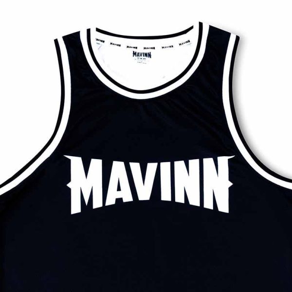 MAVINN 純粹硬核 籃球背心 S / Ｍ / L 黑色款 運動背心 休閒上衣,泰拳,MAVINN,黑色,排汗衫,休閒服飾,運動上衣,black,籃球衣,運動背心