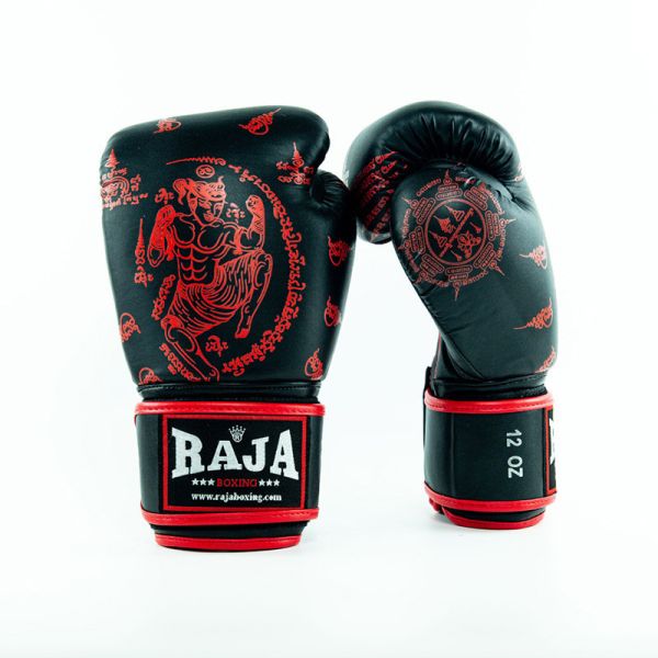 RAJA 泰國 Fancy 泰神 紅款 10oz 12oz 16oz 真皮 拳擊手套 拳套,RAJA,拳擊,踢拳,泰拳,拳擊