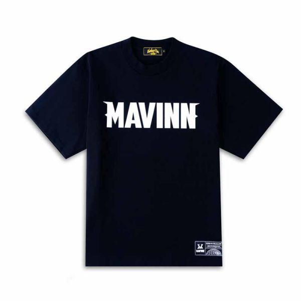 MAVINN 經典 LOGO 黑色款 L / XL 休閒上衣 T 卹 上衣,休閒上衣,泰拳,MAVINN,黑色,長版上衣,休閒服飾