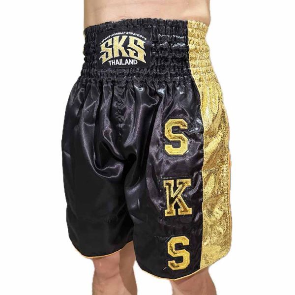 SKS 黑金王者 M / L / XL 拳擊褲 SKS,泰拳褲,運動褲,拳擊,踢拳,泰拳,