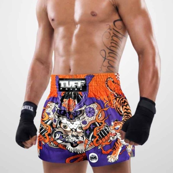 TUFF 武士之怒 S / M / L / XL / 2XL 泰拳褲 踢拳 運動短褲 泰拳褲,運動短褲,泰拳,踢拳,拳擊,MMA,武士,老虎